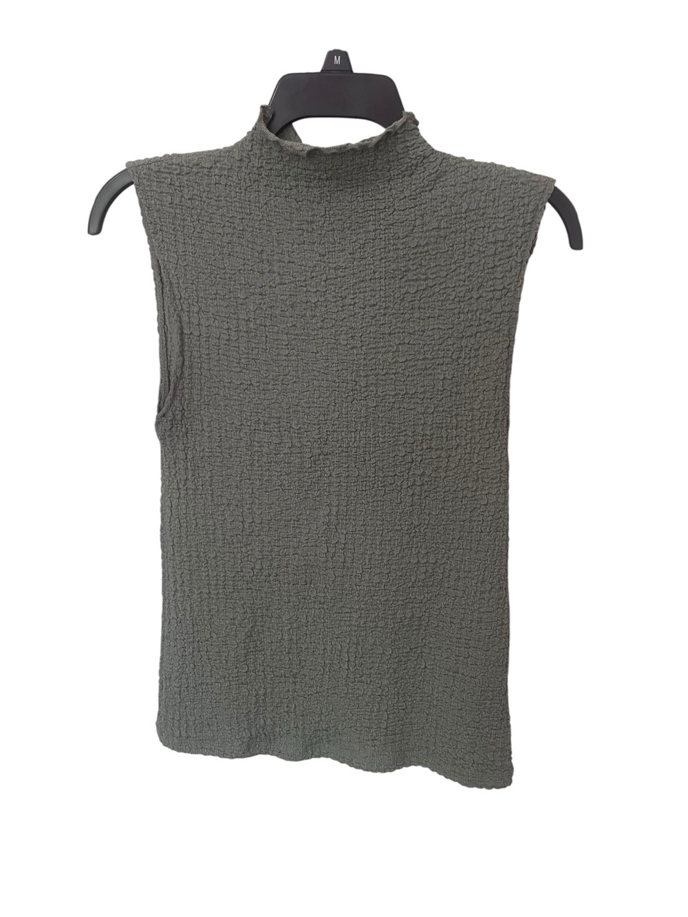 MUSE by Republic Clothing Textured Mock Neck Sleeveless Top – Size Small